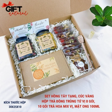 Set Quà Tặng Trà Hoa Thảo Mộc NATURAL GIFT Quà Tết 2.026 Giá 269.500 VNĐ 10