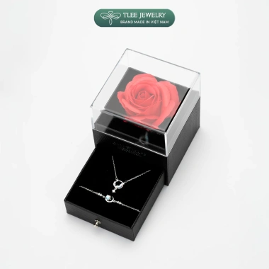Set quà tặng trang sức bạc TLEE SQ04 - Dây chuyền và lắc tay full box, giảm còn 696.000₫ 10 Set quà tặng trang sức bạc TLEE SQ04 - Dây chuyền và lắc tay full box, giảm còn 696.000₫ 10