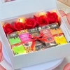 Set Quà Tặng Valentine 14/2 Hộp + Túi Socola Đen & Sữa FIGO 20gr Sang Trọng Lãng Mạn 10