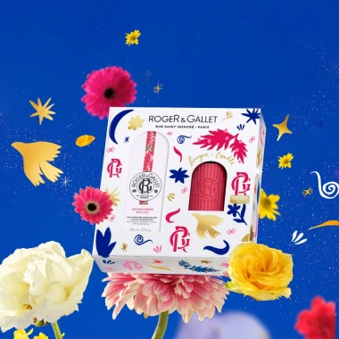 Set quà tặng Wellbeing Roger Gallet Gingembre Rouge 100ml + Nến thơm Hương quả mọng đỏ - Giá ưu đãi 1,105,000 2