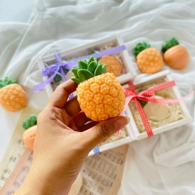 Set quà tặng xà bông dễ thương cho bạn gái, quà 8/3 kèm thiệp và túi giấy - 65.000 VND 4
