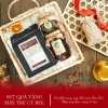 Set Quà Tết 2.026 Cà Phê & Mật Hoa Trà - Hộp Mây Tre CTG352 Giá 229k Giảm 15% 2