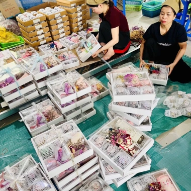 Set Quà Tết 2.026 OCOP An Toàn - Hộp Quà Sang Trọng Trà Bánh Mứt Giá 350k