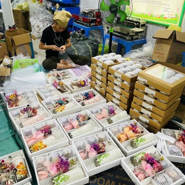 Set Quà Tết 2.026 OCOP An Toàn - Hộp Quà Sang Trọng Trà Bánh Mứt Giá 350k
