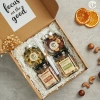 Set quà Tết 2.026 - Quà biếu hạt điều dinh dưỡng, Granola ngũ cốc & Trà thảo mộc CT Bee CTG318 - Giá 359.000 VND