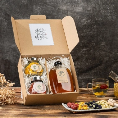 Set quà Tết 2.026 - Quà biếu hạt điều dinh dưỡng, Granola ngũ cốc & Trà thảo mộc CT Bee CTG318 - Giá 359.000 VND 7