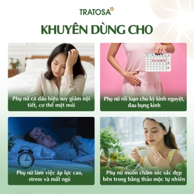 SET QUÀ TẾT 2.026 Trà Sâm Tố Nữ & Đinh Lăng TRATOSA Dưỡng Nhan An Yên nội tiết tố, da đẹp, ngủ ngon 165k 4 SET QUÀ TẾT 2.026 Trà Sâm Tố Nữ & Đinh Lăng TRATOSA Dưỡng Nhan An Yên nội tiết tố, da đẹp, ngủ ngon 165k 4
