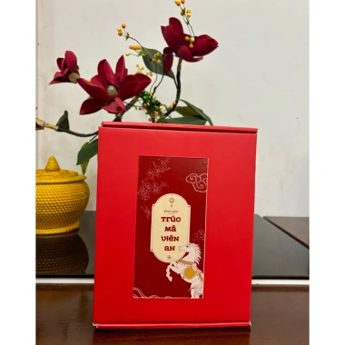 Sét quà Tết 6 hũ hạt + mứt, táo đỏ, mít xấy, nho, chà là - Giảm còn 450.000đ 6