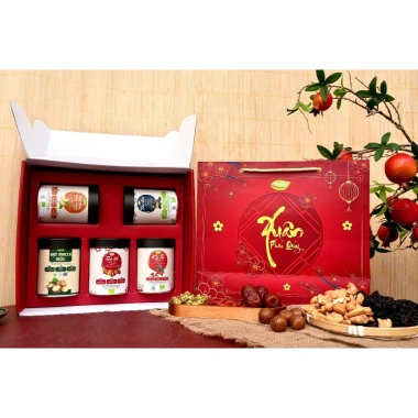 Set quà Tết AnBio Ngũ Bảo Trường Xuân hữu cơ - Giá ưu đãi 542.900₫, sức khỏe năm mới 5 Set quà Tết AnBio Ngũ Bảo Trường Xuân hữu cơ - Giá ưu đãi 542.900₫, sức khỏe năm mới 5