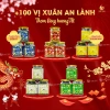 Set Quà Tết Cao Cấp 10+ Món: Hạt Dinh Dưỡng, Trái Cây, Bánh Healthy - Giá 399k 5