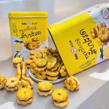 Sét Quà Tết Combo 2 Bánh Quy Kilin Thái Lan 800gr - Biểu Sang Trọng Giá Ưu Đãi 76.5k 4