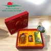 Set Quà Tết Đông Trùng Hạ Thảo 3 viên + Rượu 350ml + Trà Atiso Dalanewfarm - 490k