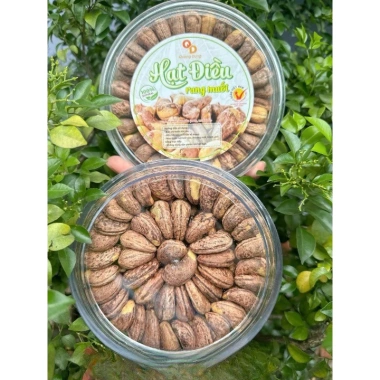 Set Quà Tết Hạt Dưa, Hạt Bí, Hạt Điều, Mứt, Kẹo Khay Hoa Mai - Giá chỉ 79.000đ 4