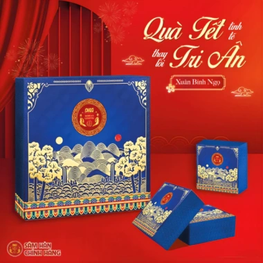 Sét Quà Tết Hồng Sâm Deadong - Giá ưu đãi 735k, Quà Đối Tác, Người Thân, Bạn Bè