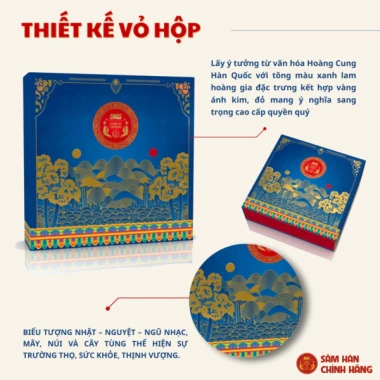Sét Quà Tết Hồng Sâm Deadong - Giá ưu đãi 735k, Quà Đối Tác, Người Thân, Bạn Bè