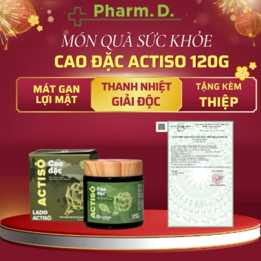 Set Quà Tết Hồng Sâm Won Hàn Quốc, Cao Đặc Actiso & Trà Thảo Mộc Quê Việt - Giá ưu đãi 1.459.000 VND