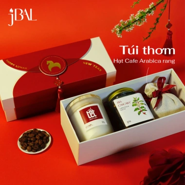 Set quà Tết jBAL - Bộ 3 nến thơm sang trọng, giá ưu đãi 350.000 đồng, giảm từ 427.000 5 Set quà Tết jBAL - Bộ 3 nến thơm sang trọng, giá ưu đãi 350.000 đồng, giảm từ 427.000 5