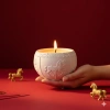 Set quà Tết Nến thơm Bính Ngọ hũ xi măng quả cầu Lumi aura - Giá ưu đãi 304k 3
