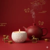 Set quà Tết Nến thơm Bính Ngọ hũ xi măng quả cầu Lumi aura - Giá ưu đãi 304k 4