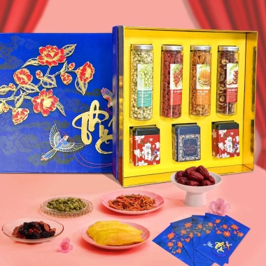 Set quà Tết Song Mã Phi Vân - Hộp trà hoa và thảo mộc sang trọng, tốt sức khỏe, giá ưu đãi 350,000 VND 6