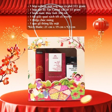 Set quà Tết sức khỏe chính hãng Thượng hạng Kingdom Herb - Giảm còn 349.000₫