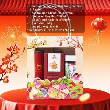 Set quà Tết sức khỏe chính hãng Thượng hạng Kingdom Herb - Giảm còn 349.000₫