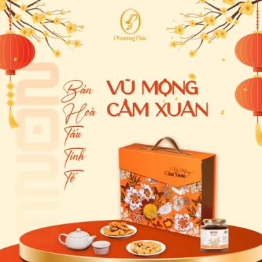 Set Quà Tết Vũ Mộng Cầm Xuân Mật ong Phương Bắc Giảm giá 22% chỉ 480.000₫