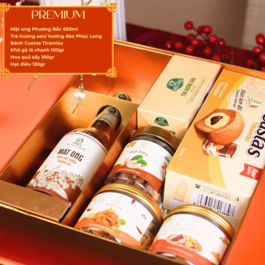 Set Quà Tết Vũ Mộng Cầm Xuân Mật ong Phương Bắc Giảm giá 22% chỉ 480.000₫ 4 Set Quà Tết Vũ Mộng Cầm Xuân Mật ong Phương Bắc Giảm giá 22% chỉ 480.000₫ 4