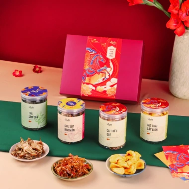 Set Quà Tết Xuân Phú Quý Tài Lộc Đong Đầy - 20% chỉ 312.000₫, quà sang trọng 8 Set Quà Tết Xuân Phú Quý Tài Lộc Đong Đầy - 20% chỉ 312.000₫, quà sang trọng 8