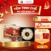 Set Quà Tết Yến Tinh Chế 50g Hộp Gỗ Ngựa kèm Táo Đỏ, Kỷ Tử, Khăn Lụa - 3,2 triệu Vân Bình