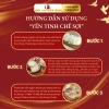 Set Quà Tết Yến Tinh Chế 50g Hộp Gỗ Ngựa kèm Táo Đỏ, Kỷ Tử, Khăn Lụa - 3,2 triệu Vân Bình 6