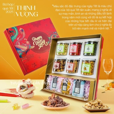 Set quà Thiên Mã Thịnh Vượng 5 trà hoa & thảo mộc tốt cho sức khỏe giá 330.000₫ 4