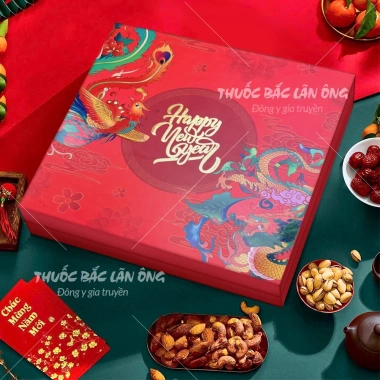 Set quà Thiên Mã Thịnh Vượng 5 trà hoa & thảo mộc tốt cho sức khỏe giá 330.000₫ 5
