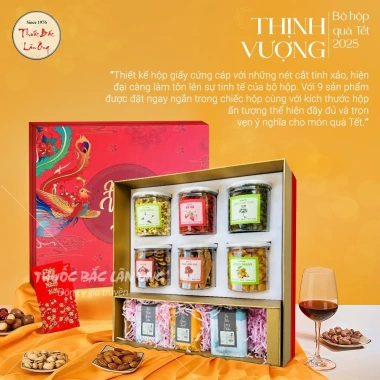 Set quà Thiên Mã Thịnh Vượng 5 trà hoa & thảo mộc tốt cho sức khỏe giá 330.000₫ 6