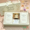 Set quà trà thảo mộc dưỡng nhan nến thơm kèm khăn gấu và thiệp tay KS08 KILIG CHARM 259.000 VND