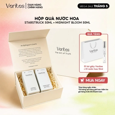 Set Quà Valentine 14/2 - Hộp Nước Hoa VERITES Ngọt Ngào, Quyến Rũ, Tự Tin - Giá 504k 4