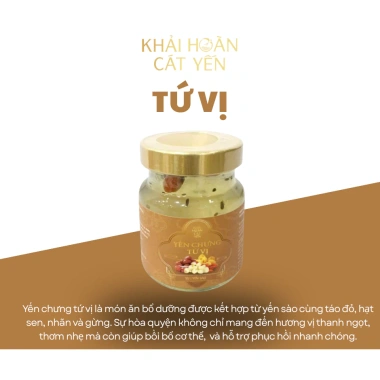 Set Quà Yến Chưng Sẵn 16 Hũ 70ml + Đông Trùng Hạ Thảo Cao Cấp – Quà Sức Khỏe 1,39 Triệu 9