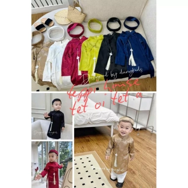 Sét Quần Áo Dài Cao Cấp DungKids 2.026 cho Bé Trai - Giá Ưu Đãi 159k