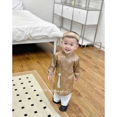 Sét Quần Áo Dài Cao Cấp DungKids 2.026 cho Bé Trai - Giá Ưu Đãi 159k