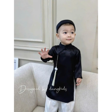 Sét Quần Áo Dài Cao Cấp DungKids 2.026 cho Bé Trai - Giá Ưu Đãi 159k
