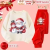 Set Quần Áo Nỉ Giáng Sinh Noel cho Bé Trai & Bé Gái CIUCIU KID Nỉ Da Cá Mềm Giữ Nhiệt 296k 5