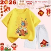 Set Quần Áo Tết 2.026 CIUCIU KID cho Bé Trai & Bé Gái - Bộ Thun Cộc Tay Cotton 7