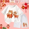 Set Quần Áo Tết Bính Ngọ Múa Lân 2.026 Cho Bé CIUCIU KID - Cộc Tay Thun Cotton Giá Ưu Đãi 179k 5