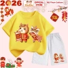 Set Quần Áo Tết Bính Ngọ Múa Lân 2.026 Cho Bé CIUCIU KID - Cộc Tay Thun Cotton Giá Ưu Đãi 179k 7