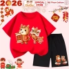 Set Quần Áo Tết Bính Ngọ Múa Lân 2.026 Cho Bé CIUCIU KID - Cộc Tay Thun Cotton Giá Ưu Đãi 179k 10
