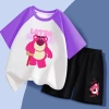 Set quần áo thun cộc tay bé gái Gấu dâu Lotso đa màu 15-40kg BTE150 189.000₫ 9