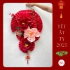 Set Quạt Giấy Đỏ Xuân Hồng Phúc May Mắn Tết 2.026 Treo Cửa Tường Giá 29.000 VND 10