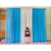 Set rèm 3 tấm ghép lại giá 155k - Dày dặn, cách âm, thẩm mỹ cho phòng khách
