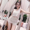 Set ren dệt kim bikini đi biển dáng mới, nhiều màu sexy gợi cảm - 69.000₫ 4