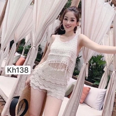 Set ren dệt kim bikini đi biển dáng mới, nhiều màu sexy gợi cảm - 69.000₫ 4 Set ren dệt kim bikini đi biển dáng mới, nhiều màu sexy gợi cảm - 69.000₫ 4